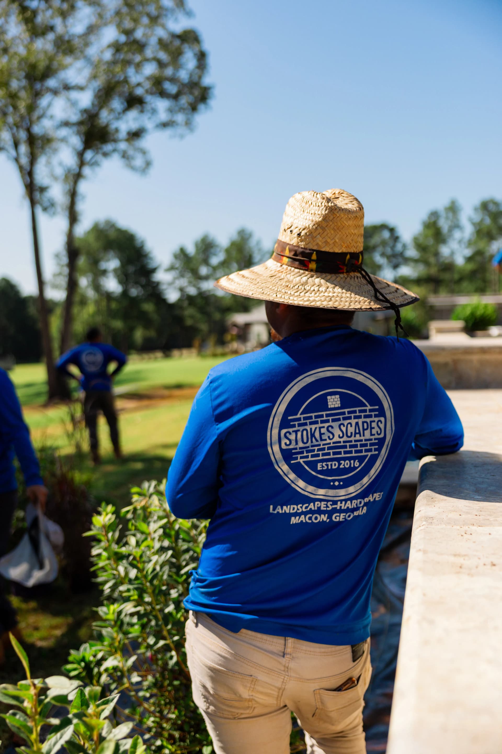 Gallery photos for Big Residential Landscape Install in Progress - Macon, Georgia: Image #4