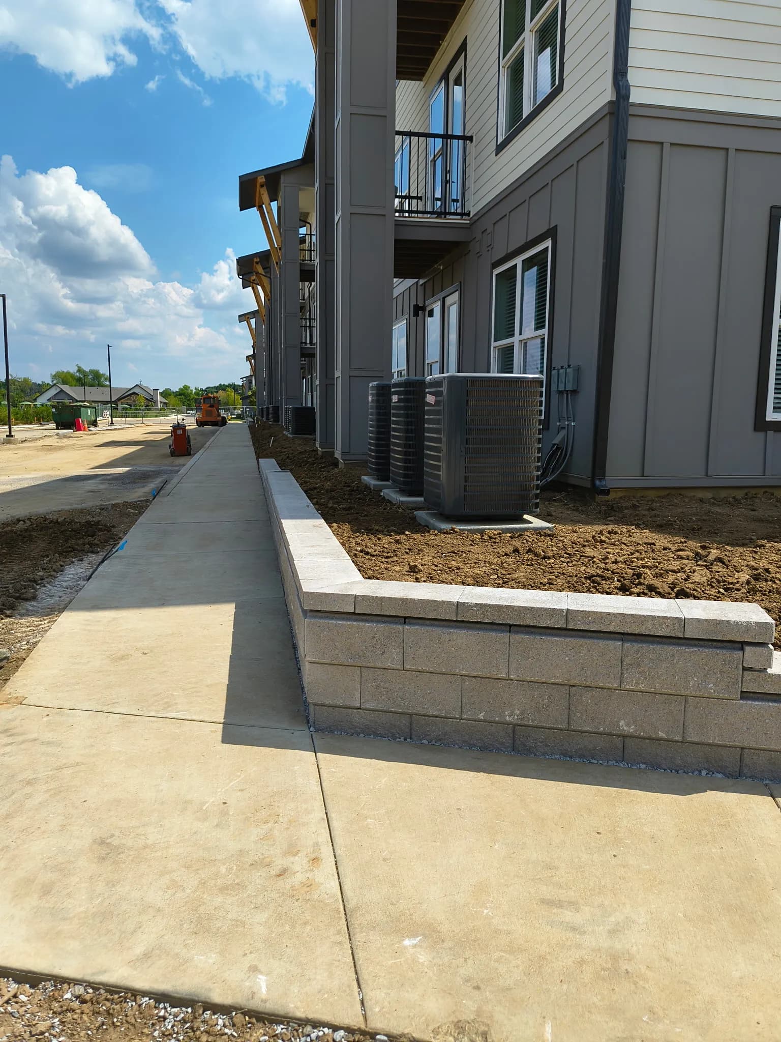 Project Commercial Retaining Wall Built Fast Before Inspection image