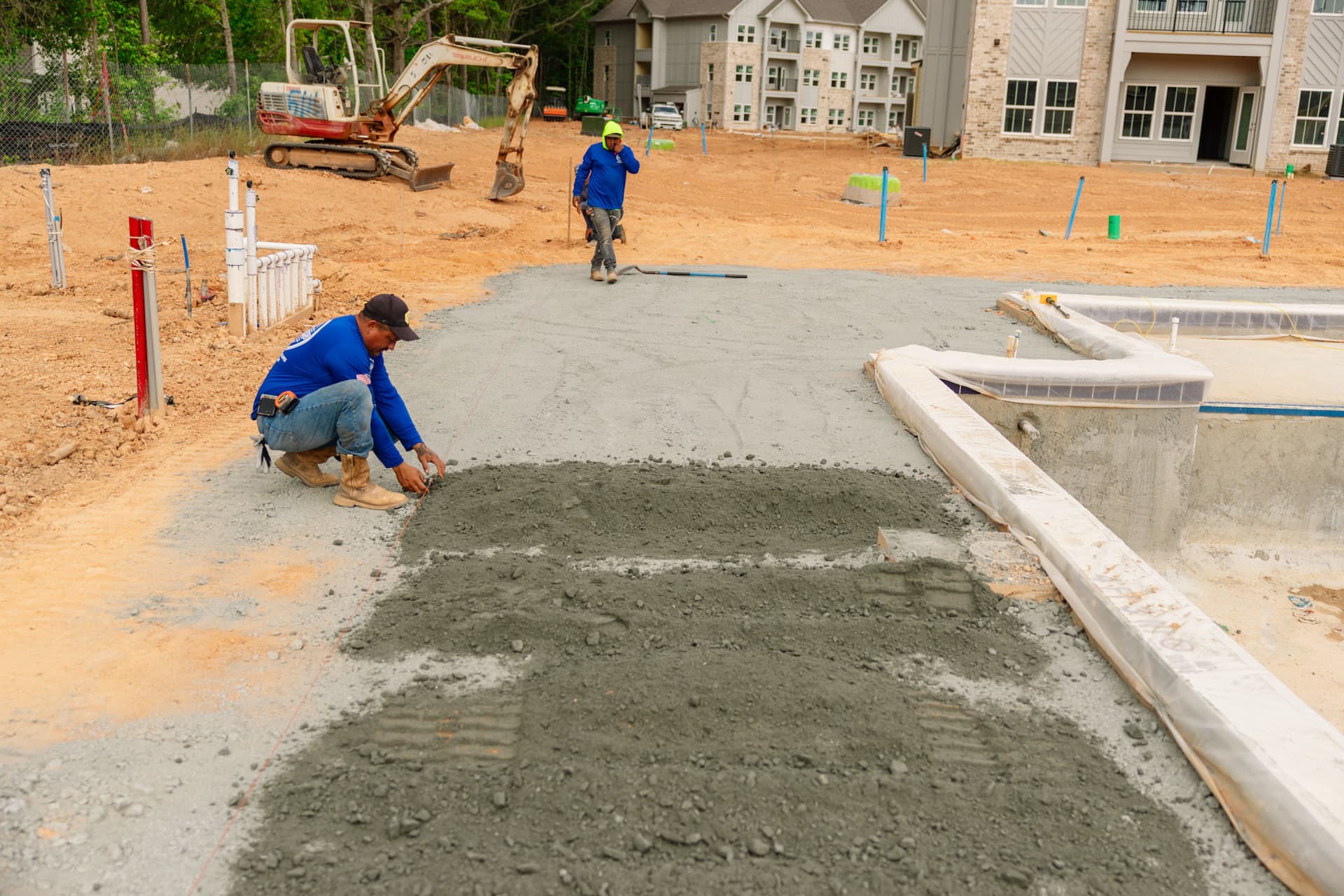 Gallery photos for Multi-Phase Pool Hardscape Groundwork Underway with CKB: Image #3