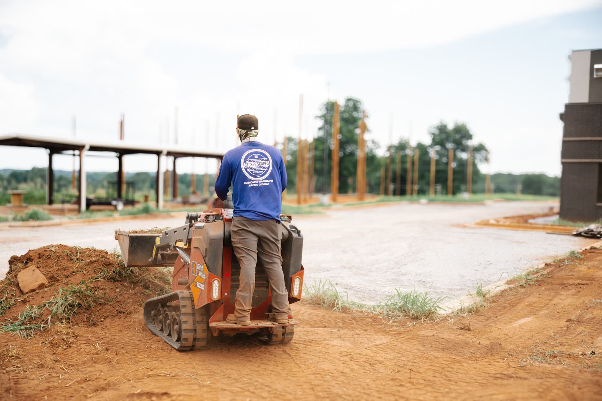 Gallery photos for Commercial Site Grading and Landscaping Underway in Macon Georgia: Image #1