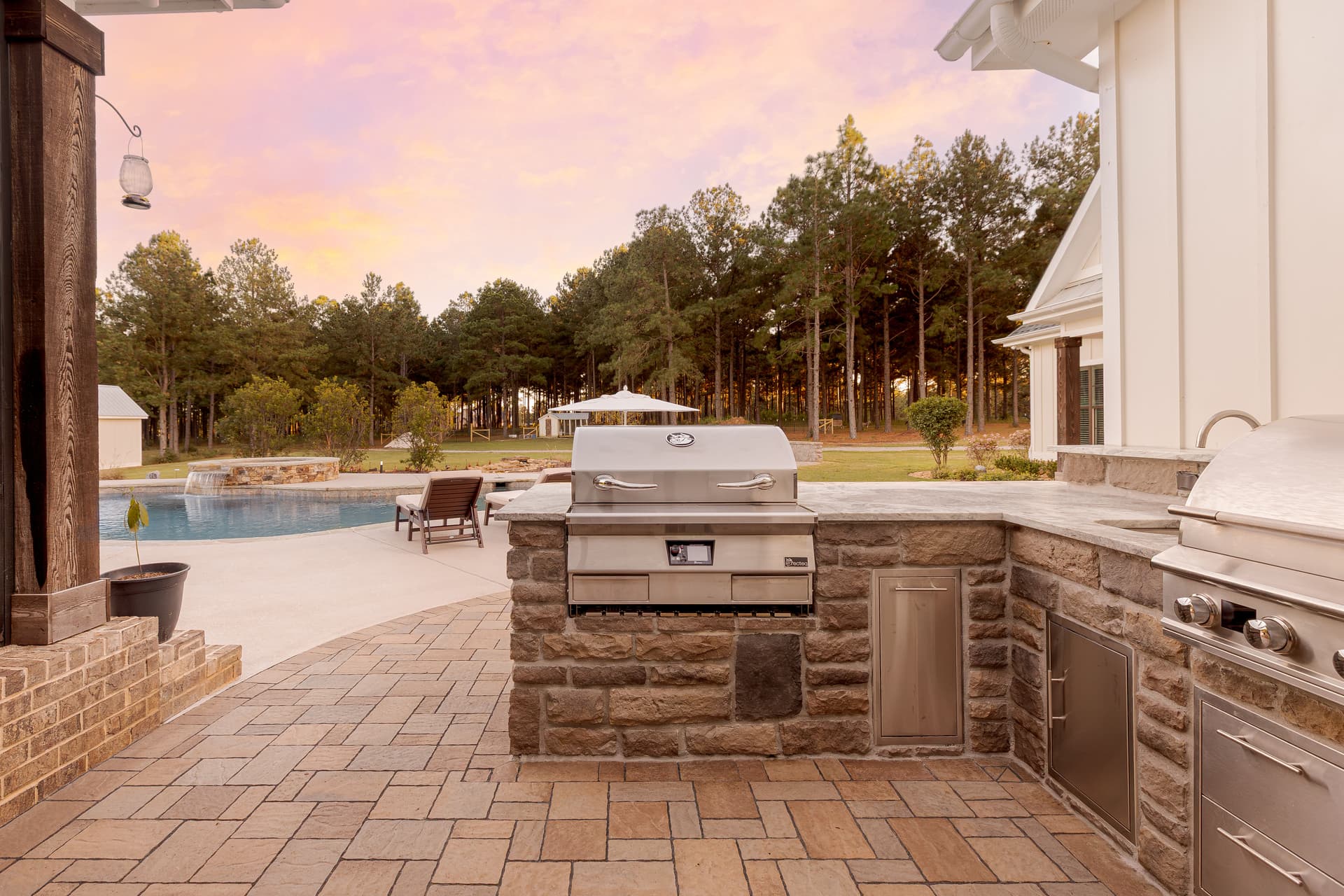 Gallery photos for Custom Outdoor Kitchen Built for Serious Backyard Hosting: Image #2